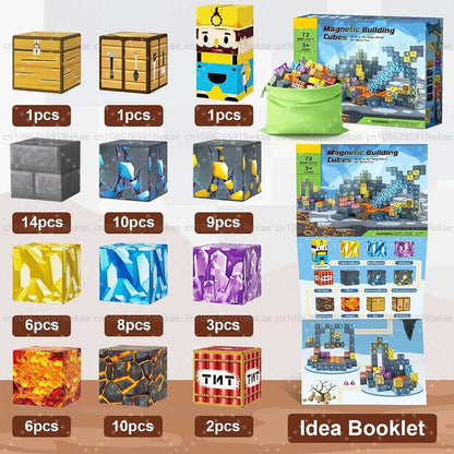 MCBlocks™ Learning Set Magnetic Building Blocks 