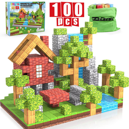 MCBlocks™ Classic House Magnetic Minecraft Blocks