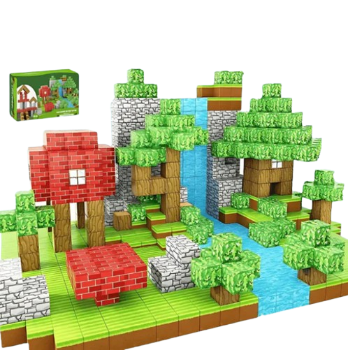 MCBlocks™ STEM Learning Random Magnetic Minecraft Building Blocks