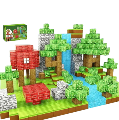 MCBlocks™ STEM Learning Random Magnetic Minecraft Building Blocks